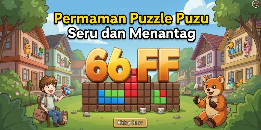 Tampilan gameplay 666FF dengan tantangan puzzle yang menarik.