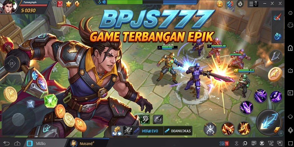 Tampilan menarik dari pertarungan epik di BPJS777.