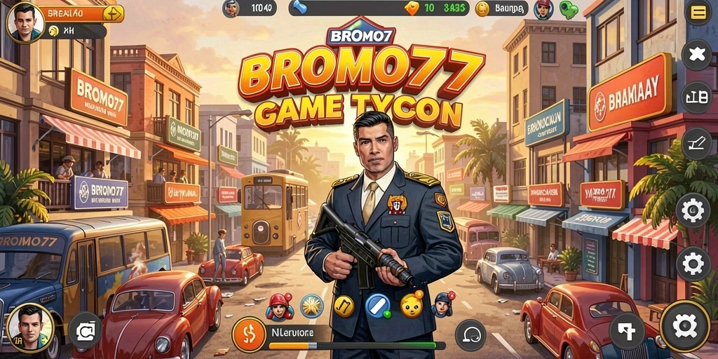 Tampilan gameplay BROMO77 yang menantang dan penuh strategi.