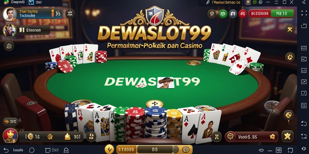 Tampilan menarik dengan gameplay poker yang seru dan interaktif.