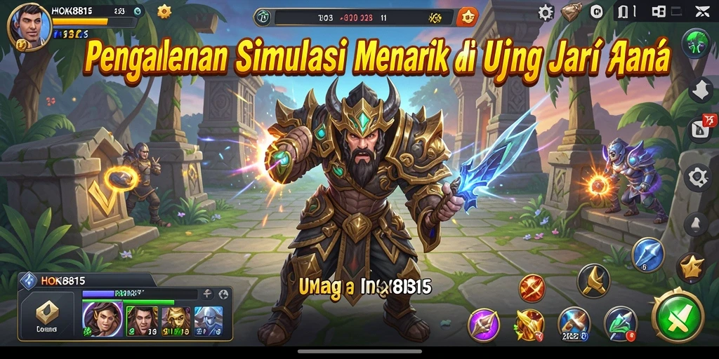 Gameplay HOKI8815 menampilkan simulasi yang mendalam dan interaktif.