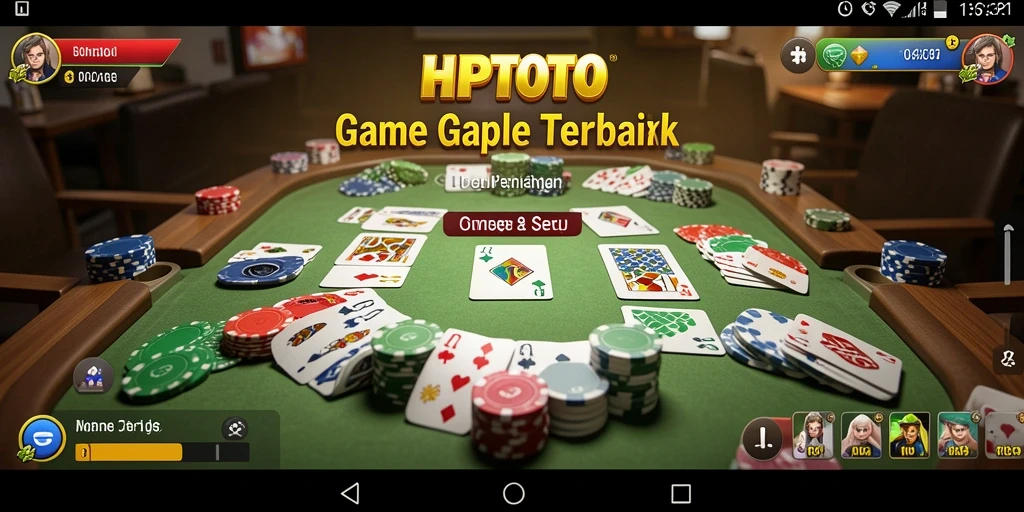 Gameplay HPTOTO yang seru dan menarik dalam bermain Gaple.