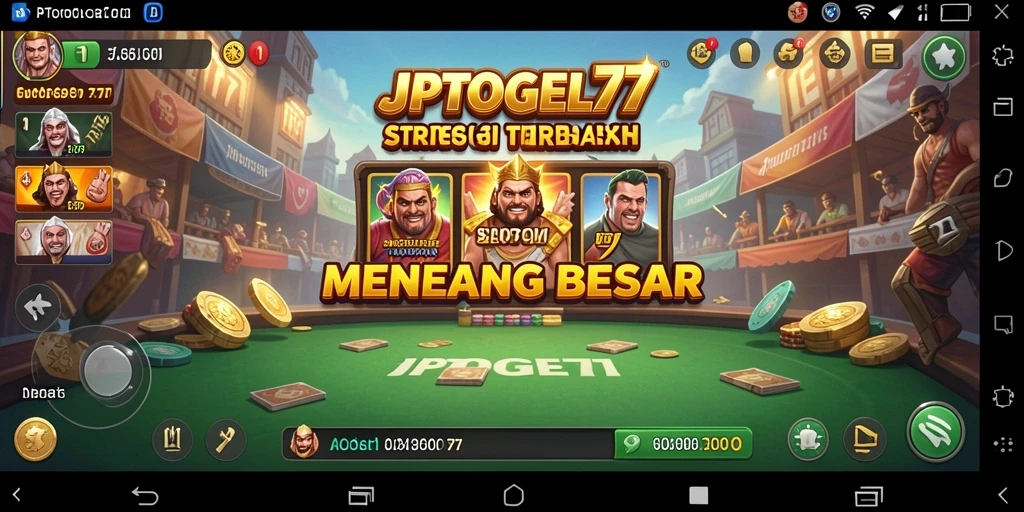 Tampilan gameplay yang seru dan penuh strategi di JPTOGEL77.