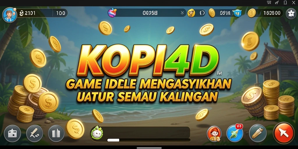 Screenshot KOPI4D menampilkan gameplay Idle yang menarik dan menyenangkan.