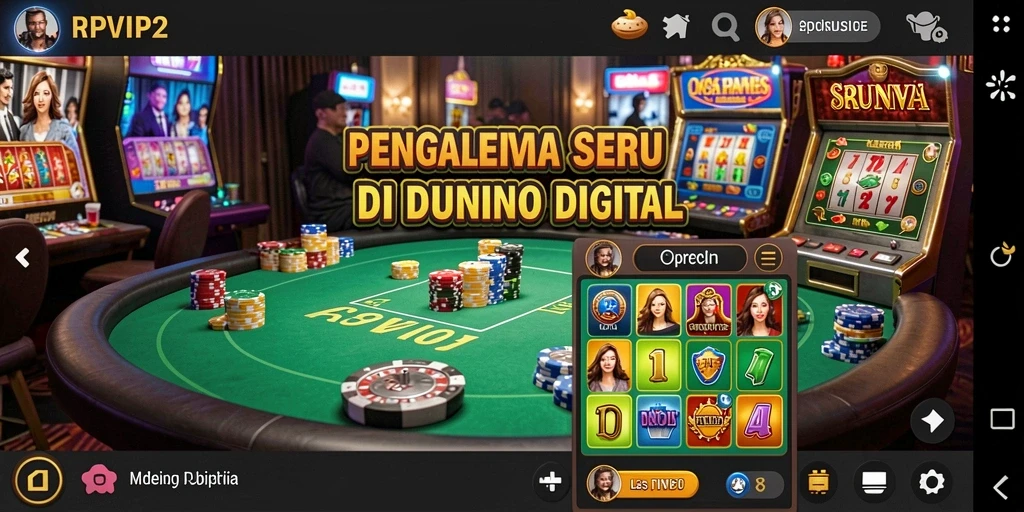 Tampilan gameplay RPVIP2 yang memukau dan interaktif.