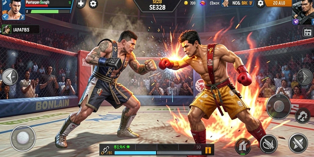 Tampilan menarik dari gameplay SE328 yang penuh aksi.