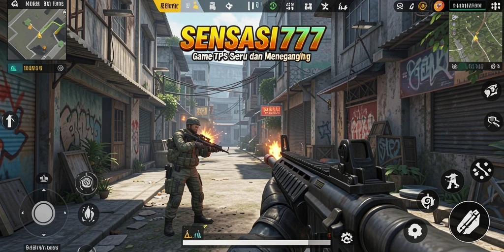 Tangkapan layar menunjukkan aksi gameplay epik di SENSASI777.