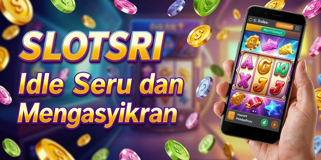 Screenshot utama SLOTSRI menunjukkan gameplay menarik dari permainan Idle.