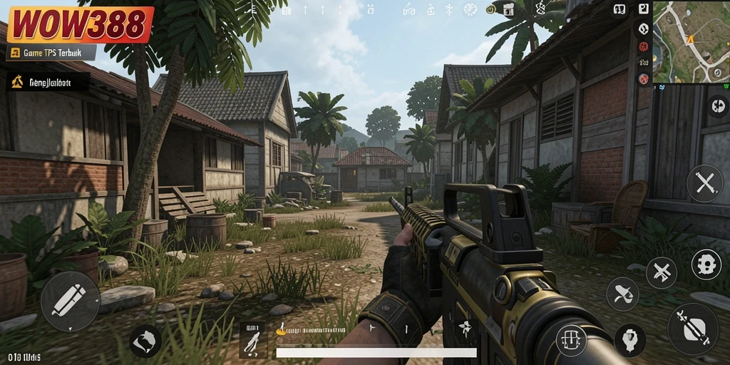 Tampilan gameplay WOW388 yang mendebarkan dan penuh aksi.